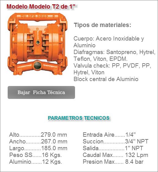 Wilden Modelo T2 de 1