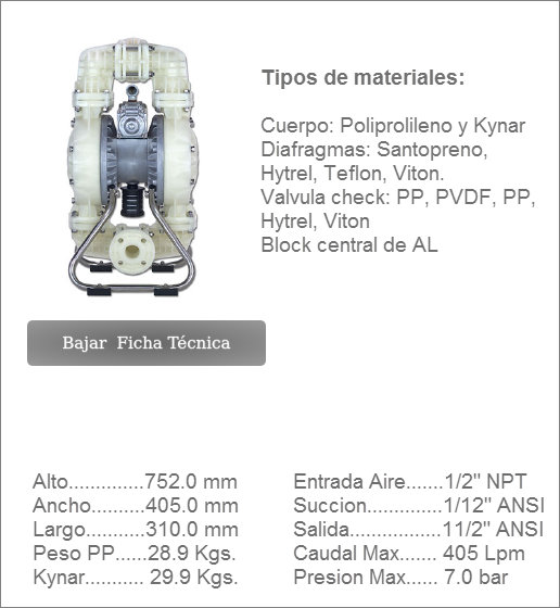 Yamada modelo NDP-40 de 1 1/2